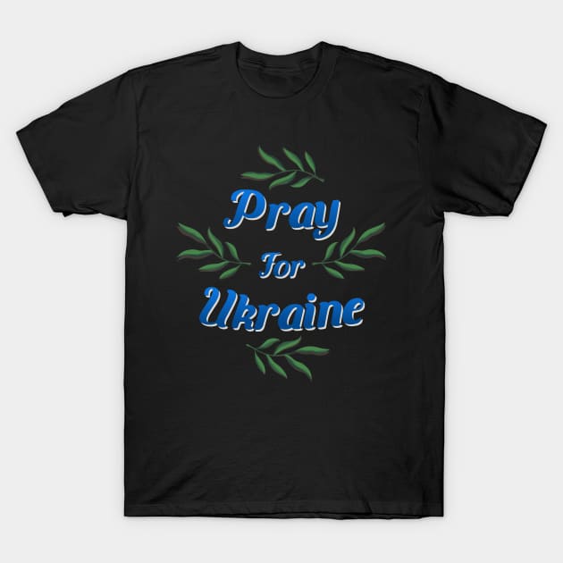 Pray for ukraine Russia Putin Puck Futin stand with ukrain T-Shirt by Masahiro Lab